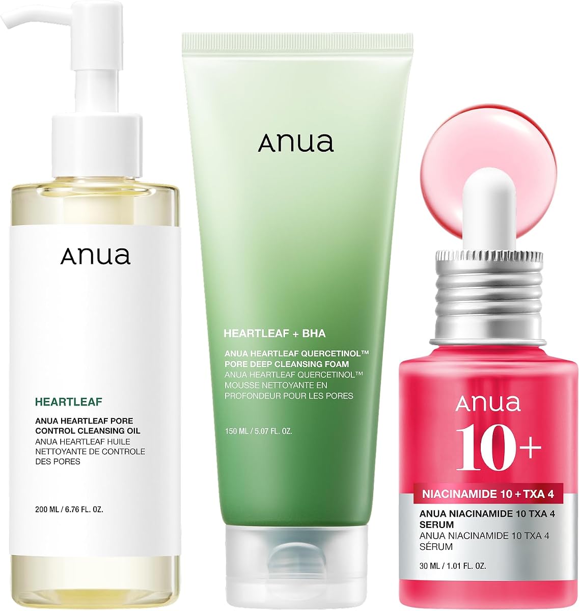 Anua 3-Step Glass Skin Starter Kit