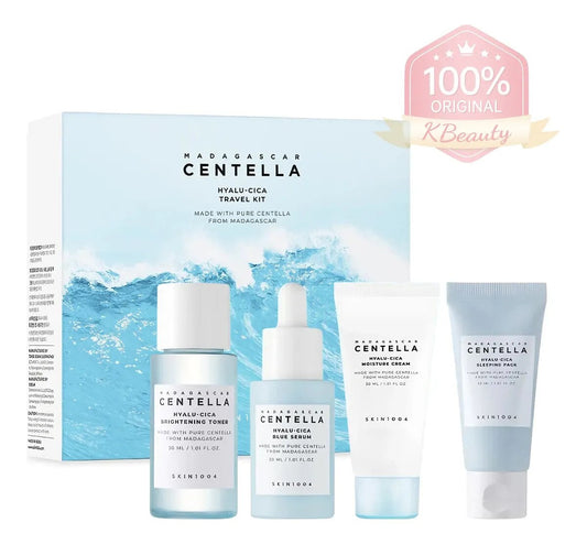 SKIN1004 Hyalu-Cica Centella Madagascar Travel Kit, 4 pieces