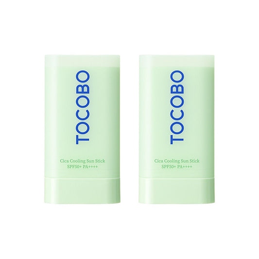 TOCOBO Cica Cooling Sun Stick SPF50+ PA++++, pack of 2